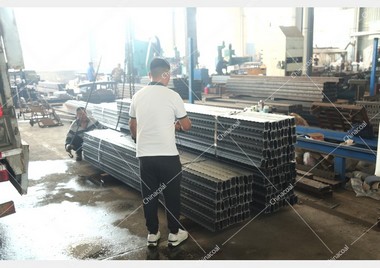 China Coal Group Sent A Batch Of Metal Roof Beams To Lanzhou, Gansu