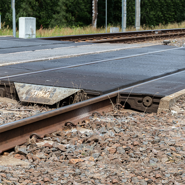 Railway Rubber Crossing Board With Wire