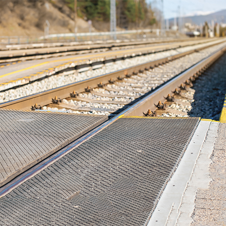  Railway Rubber Crossing Board