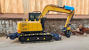 Railway Track Excavator