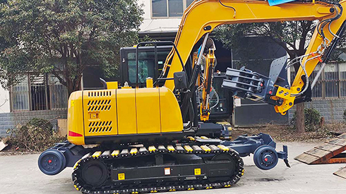 Railway Track Excavator