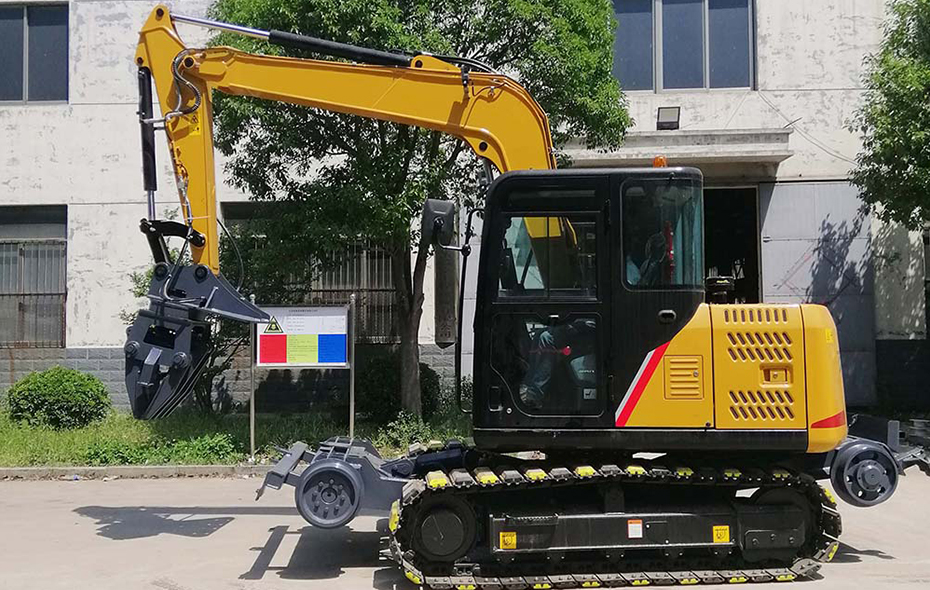 Railway Track Excavator