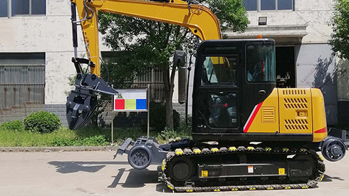 Railway Track Excavator