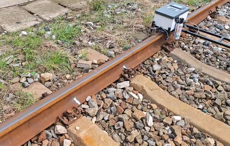 Railway Sleeper Spacing Marking Robot